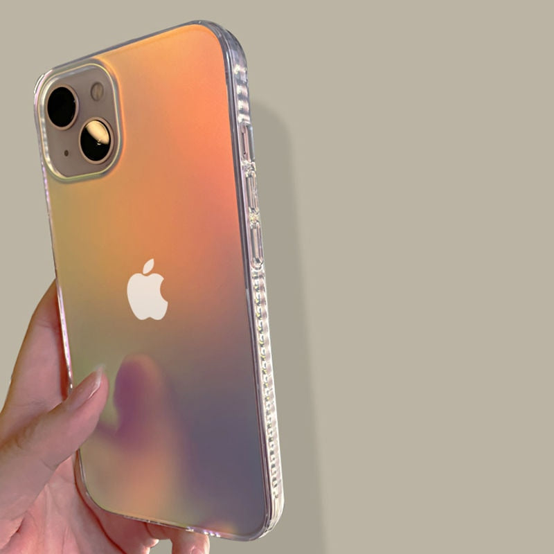 iPhone 14 Laser Gradient Matte Case casemarts