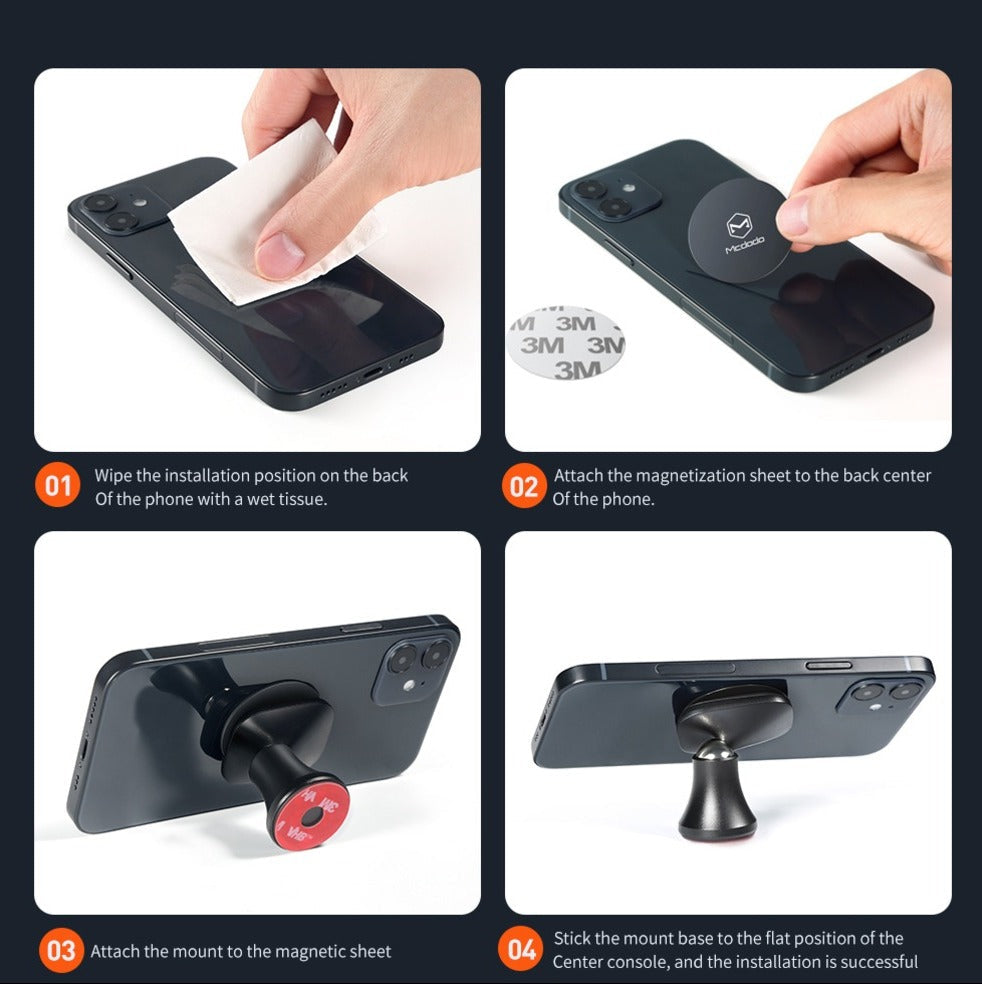 Mcdodo 360° Rotation Magnetic Car Mount casemarts