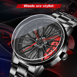 Stereoscopic AMG Car Wheel Premium Watch Shopsloom