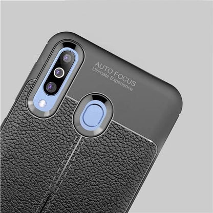 Galaxy M30 Auto Focus Leather Texture Case casemarts