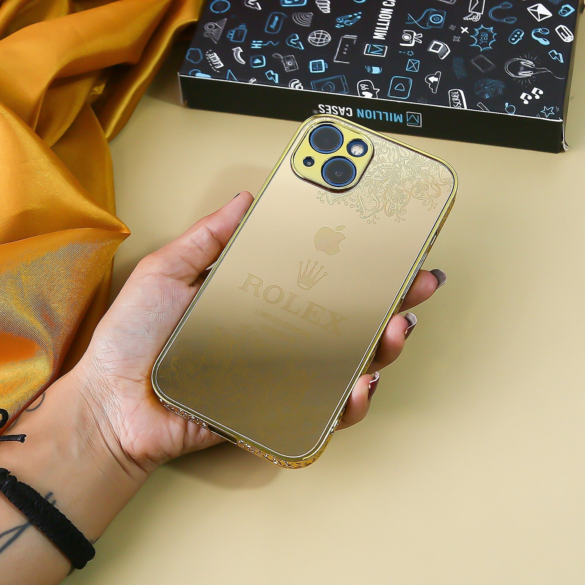 Crafted Gold Luxurious Camera Protective Case - iPhone casemarts