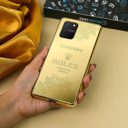 Galaxy S Series Luxurious Crafted Gold Camera Protective Case casemarts