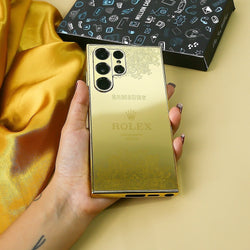 Galaxy S Series Luxurious Crafted Gold Camera Protective Case casemarts