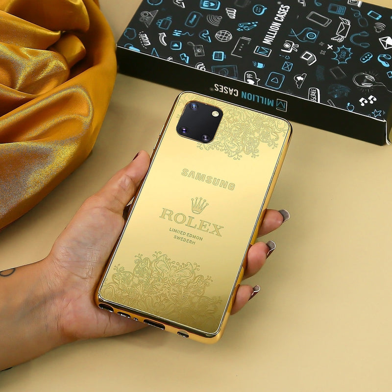 Galaxy Note Series Crafted Gold Luxurious Camera Protective Case casemarts