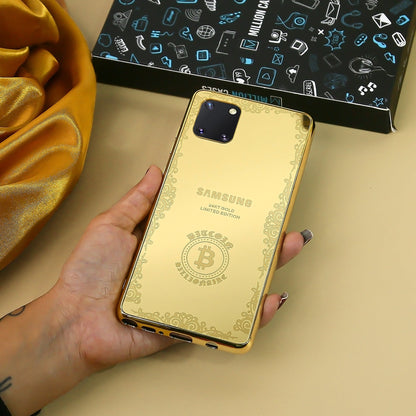 Galaxy Note Series Crafted Gold Luxurious Camera Protective Case casemarts