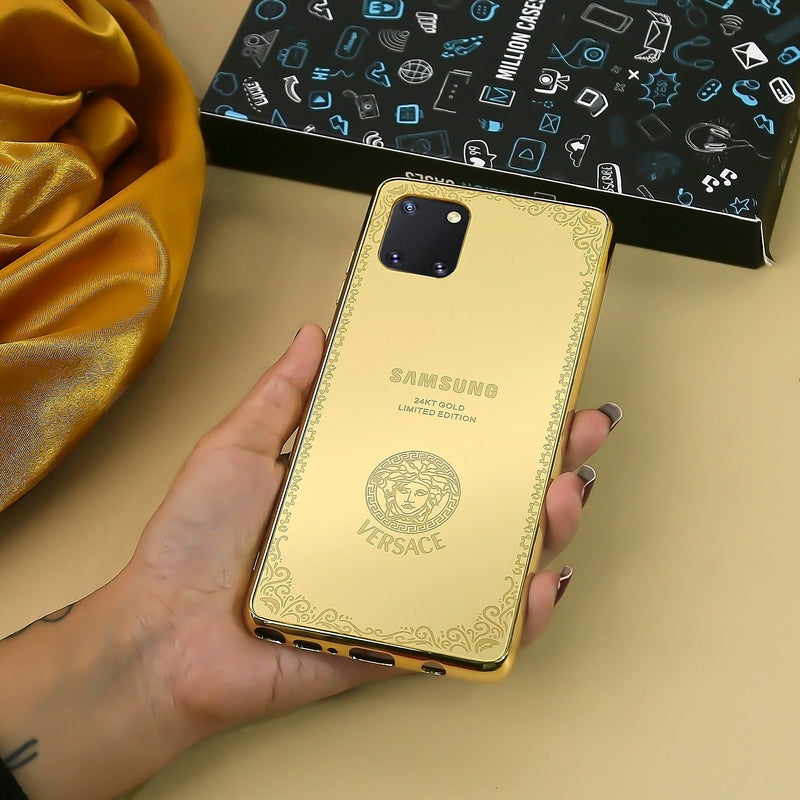 Galaxy Note Series Crafted Gold Luxurious Camera Protective Case casemarts