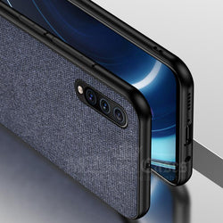 Galaxy A70 Two-tone Leather Textured Matte Case casemarts