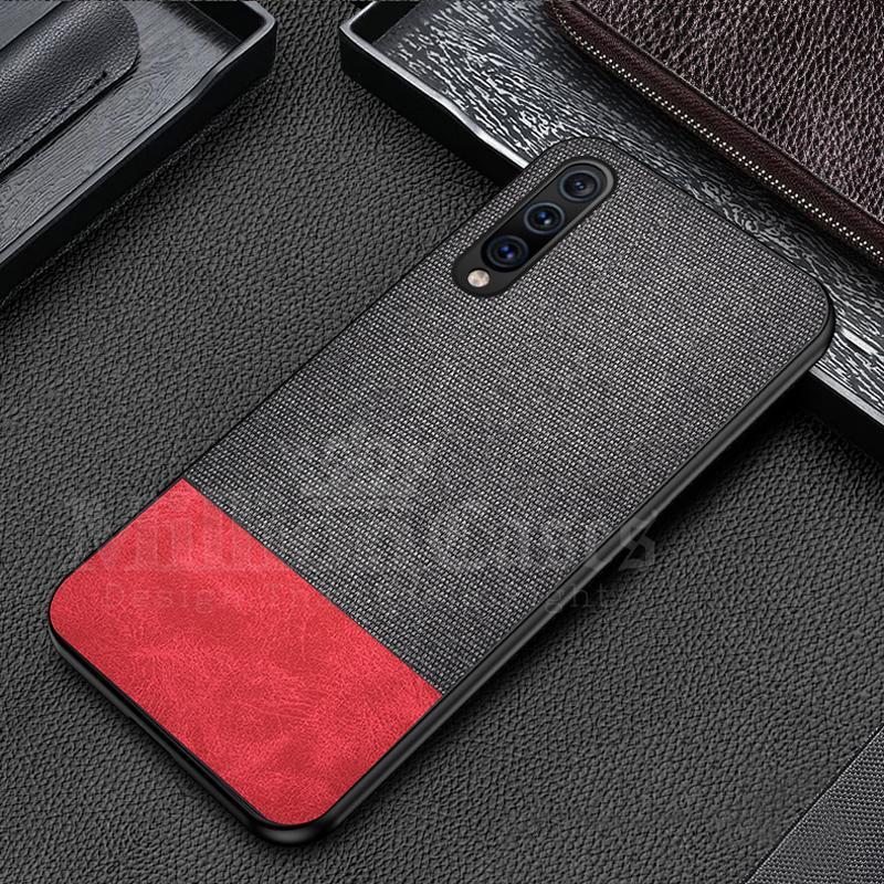 Galaxy A70 Two-tone Leather Textured Matte Case casemarts