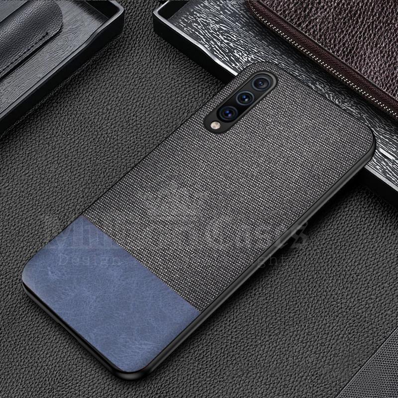 Galaxy A70 Two-tone Leather Textured Matte Case casemarts