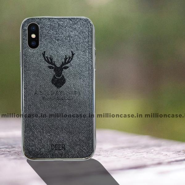 iPhone XS Max Sparkling Deer Pattern Soft Edge Case casemarts