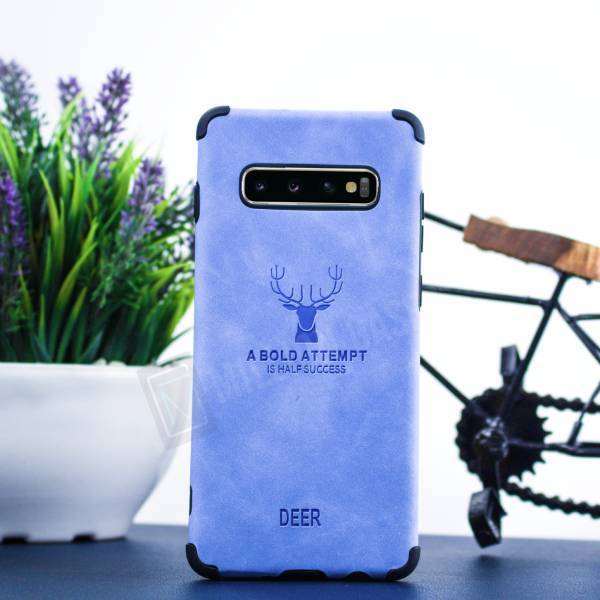 Galaxy S8 Plus Shockproof Deer Leather Texture Case casemarts