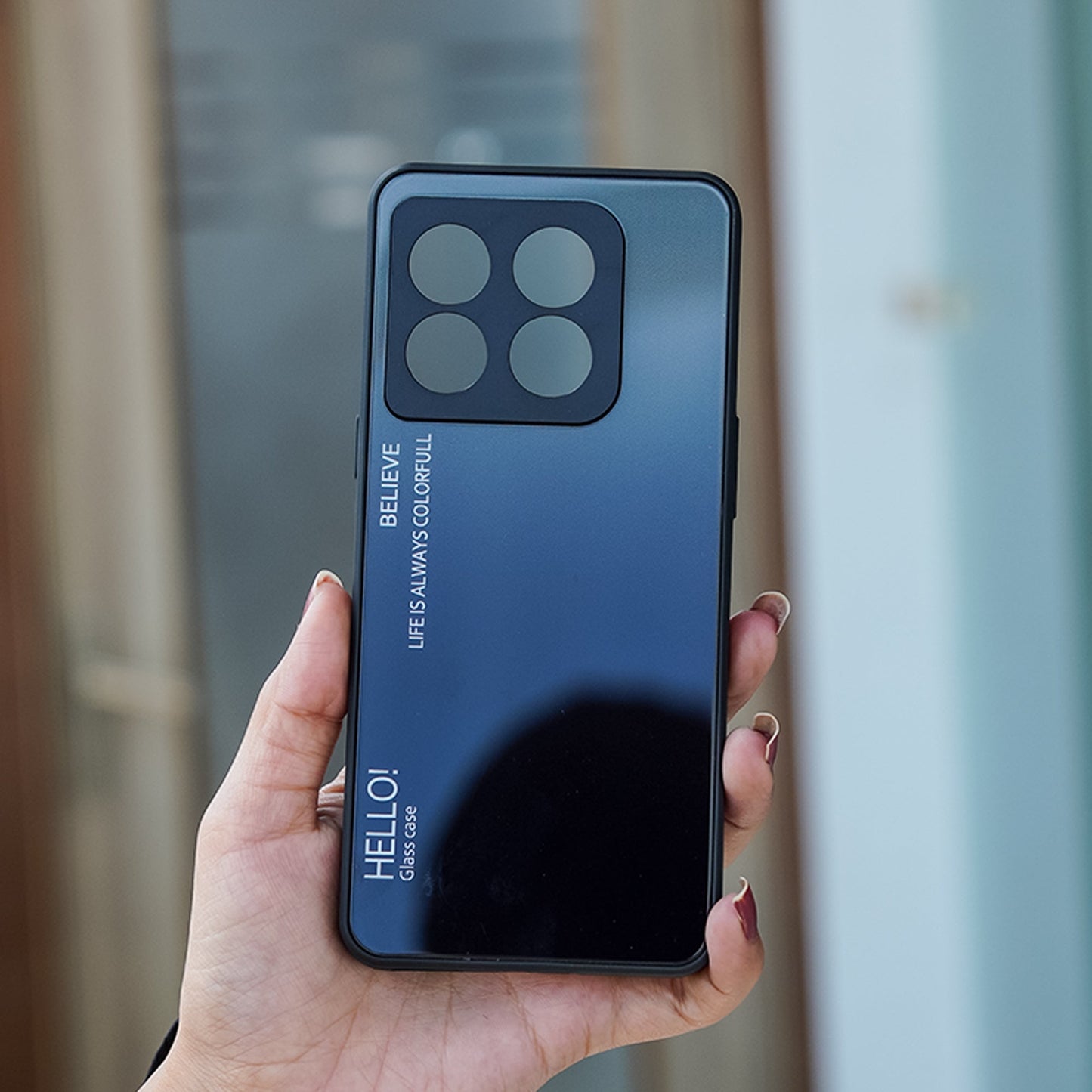 Delicate Gradient Slushy Glass Case - OnePlus casemarts