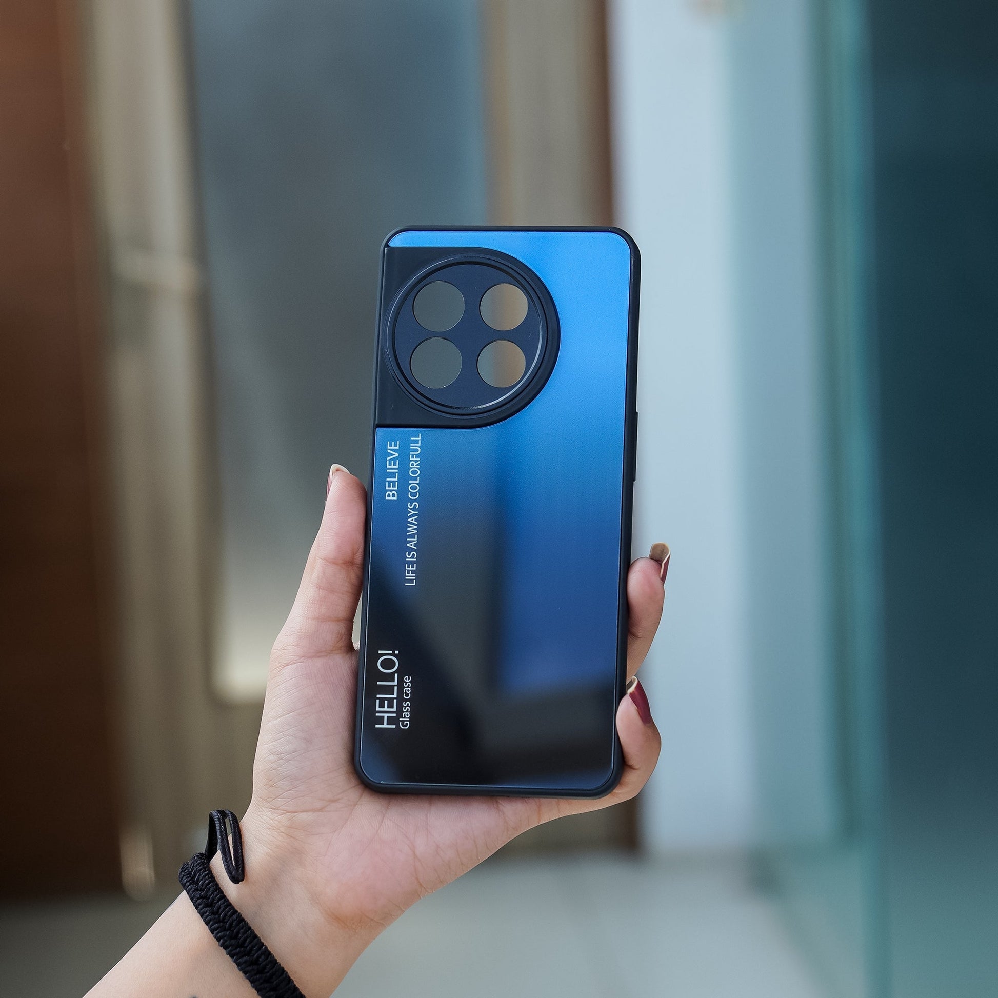 Delicate Gradient Slushy Glass Case - OnePlus casemarts