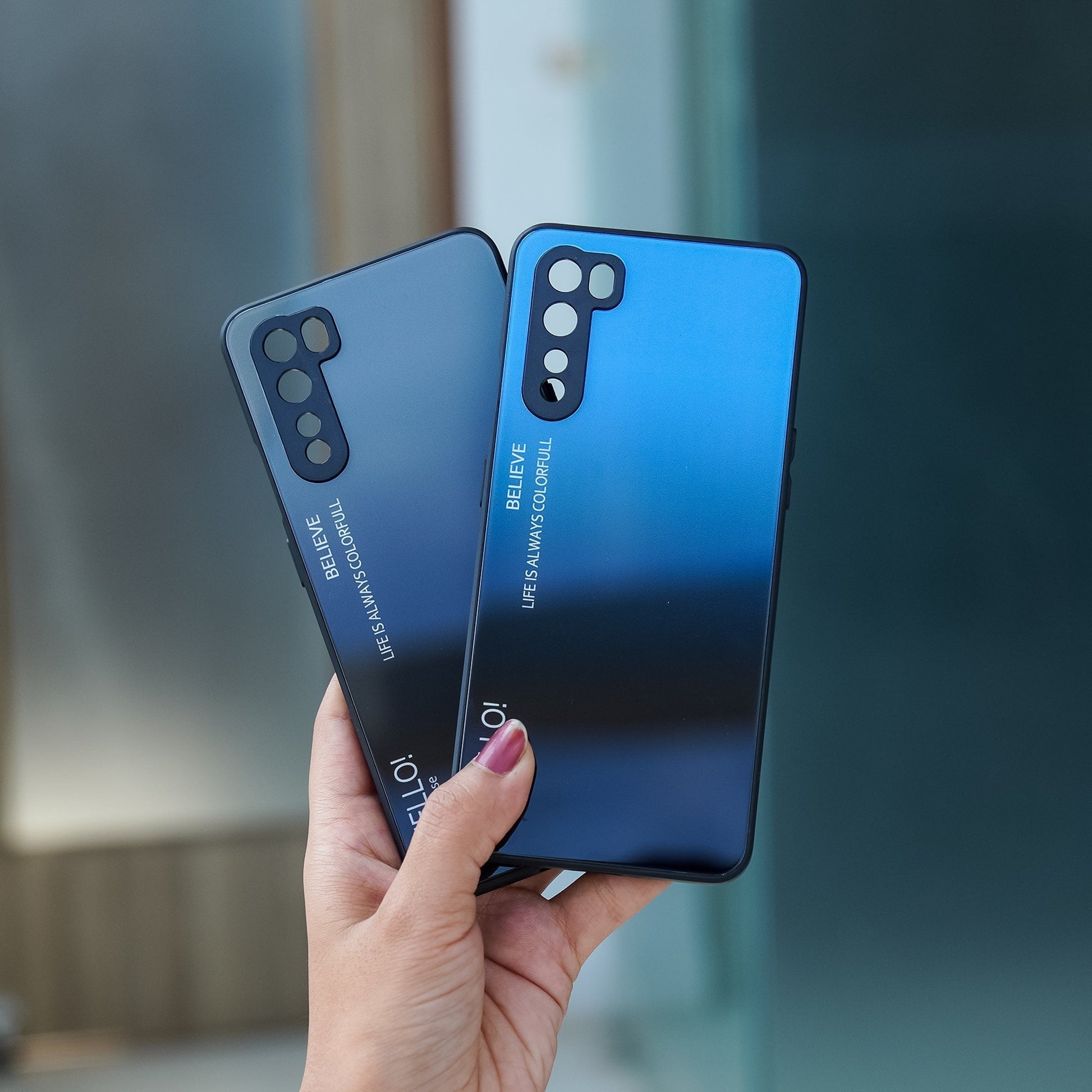 Delicate Gradient Slushy Glass Case - OnePlus casemarts