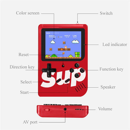 SUP ® Classic 400-in-1 Digital Game Console casemarts