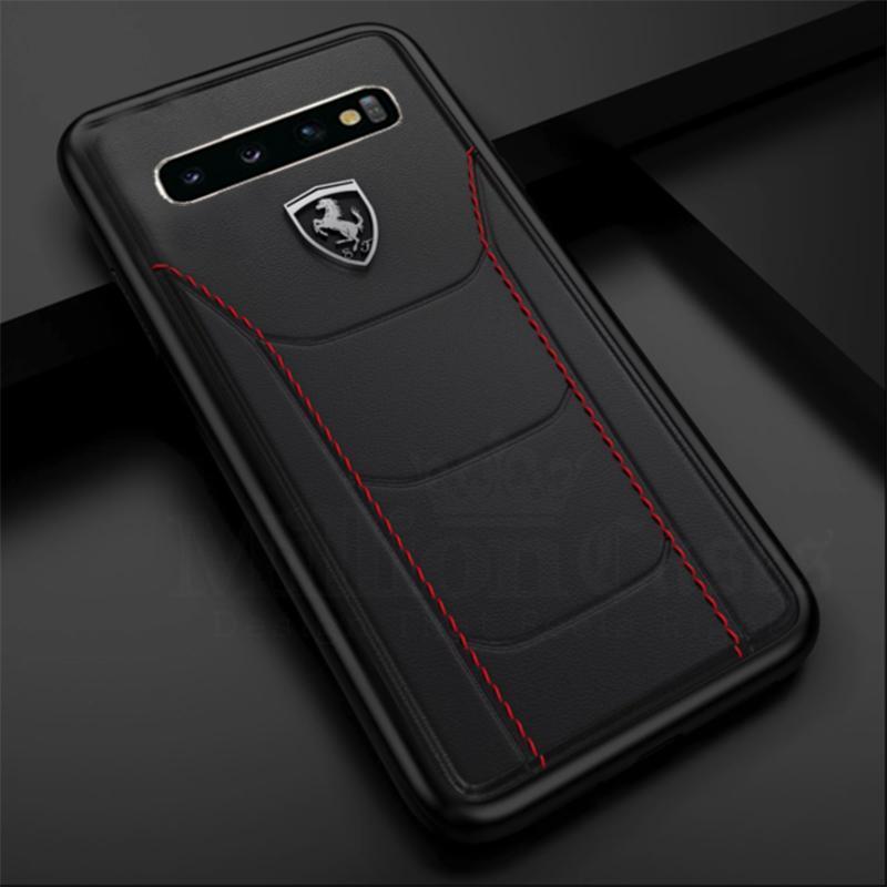 Ferrari ® Galaxy S20 Plus Genuine Leather Crafted Limited Edition Case casemarts