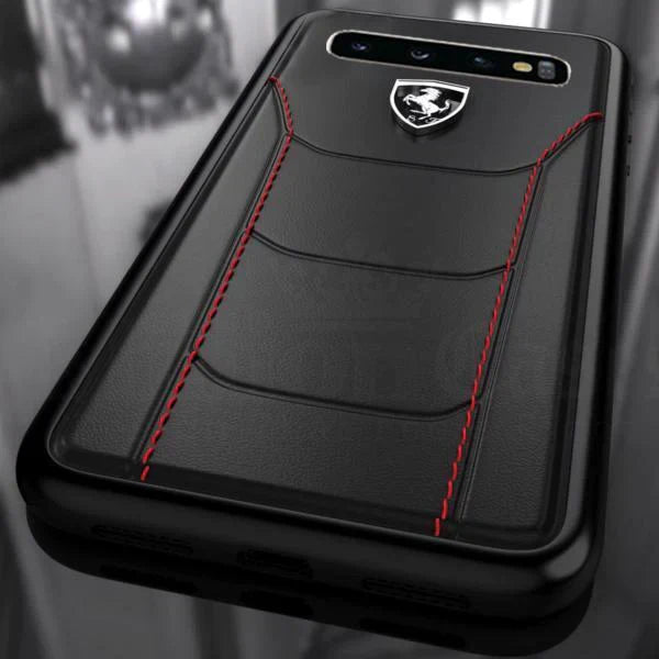 Galaxy Note 8 ® Ferrari  Genuine Leather Crafted Limited Edition Case casemarts