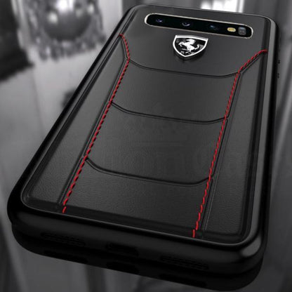 Ferrari ® Galaxy S20 Plus Genuine Leather Crafted Limited Edition Case casemarts