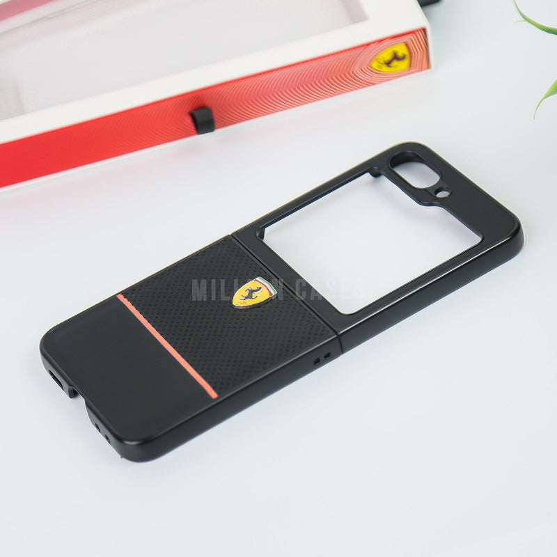 Galaxy Z Flip5 Redefined Premium Leather Case casemarts