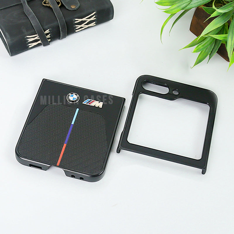 Galaxy Z Flip5 BMW Carbon Fiber Case casemarts