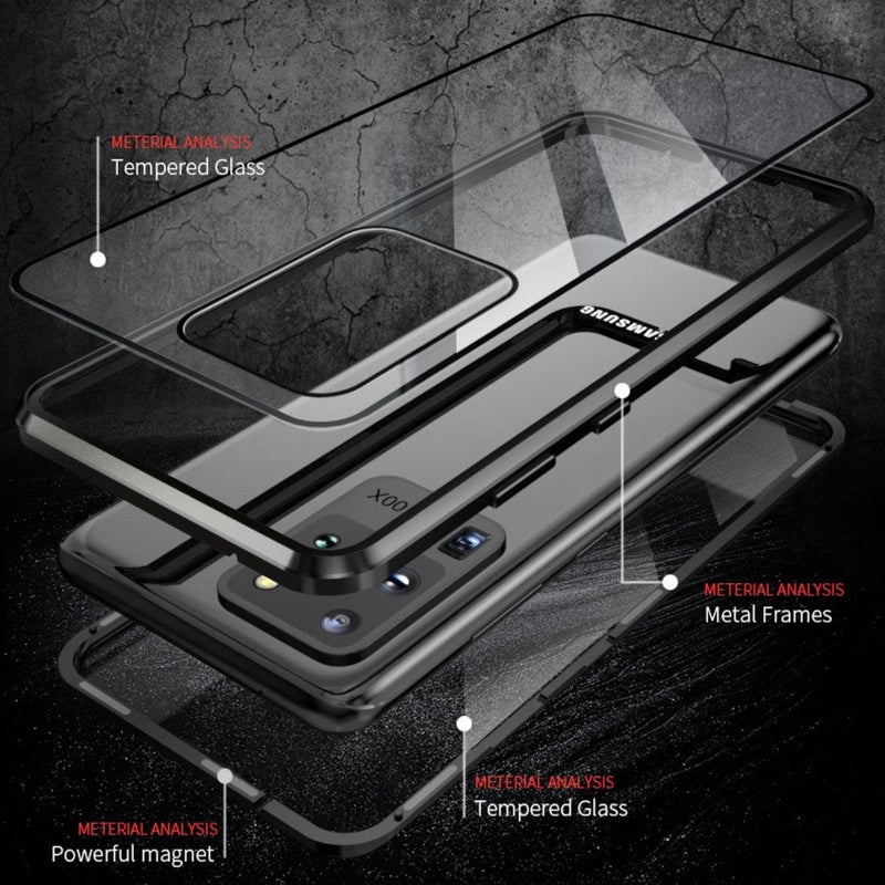 Galaxy S20 Ultra (Front+Back) Protection Magnetic Fit Case casemarts