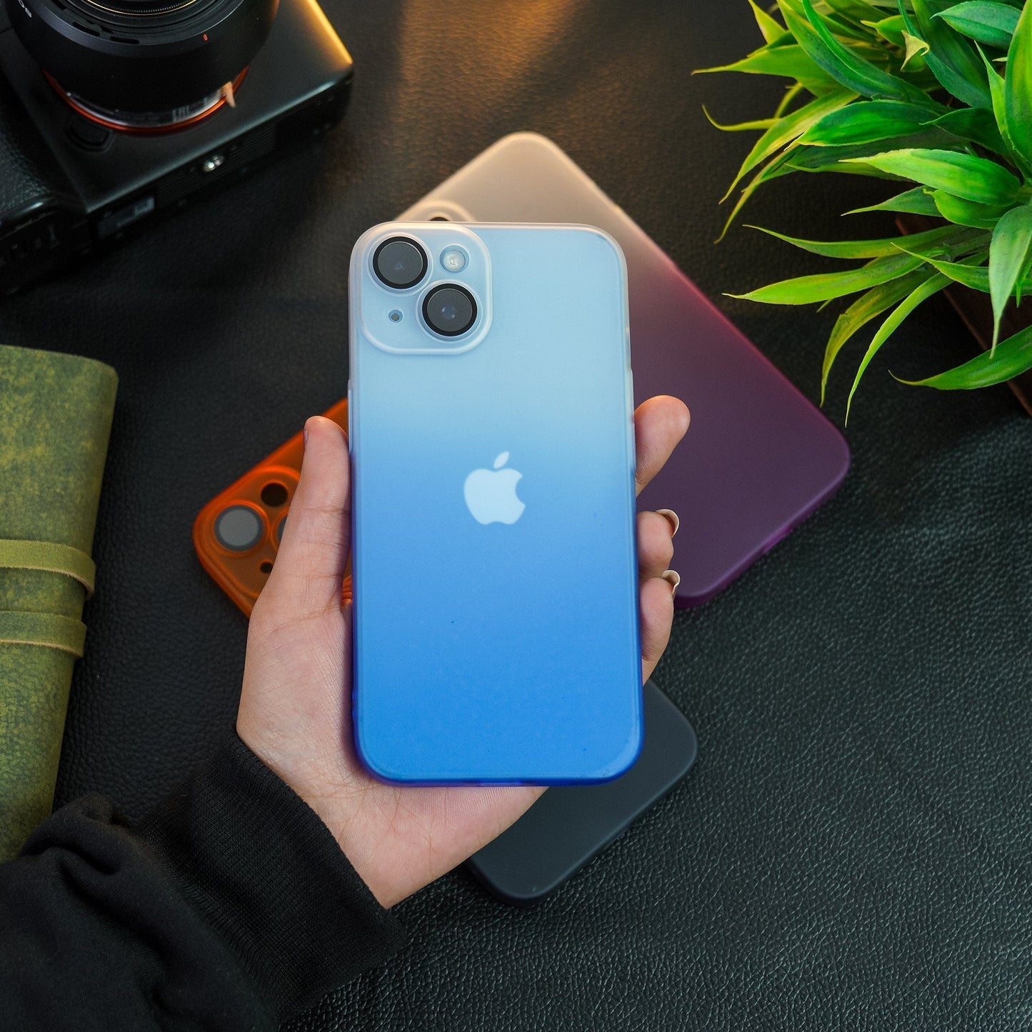 Frosted Matte Gradient Back Case - iPhone casemarts