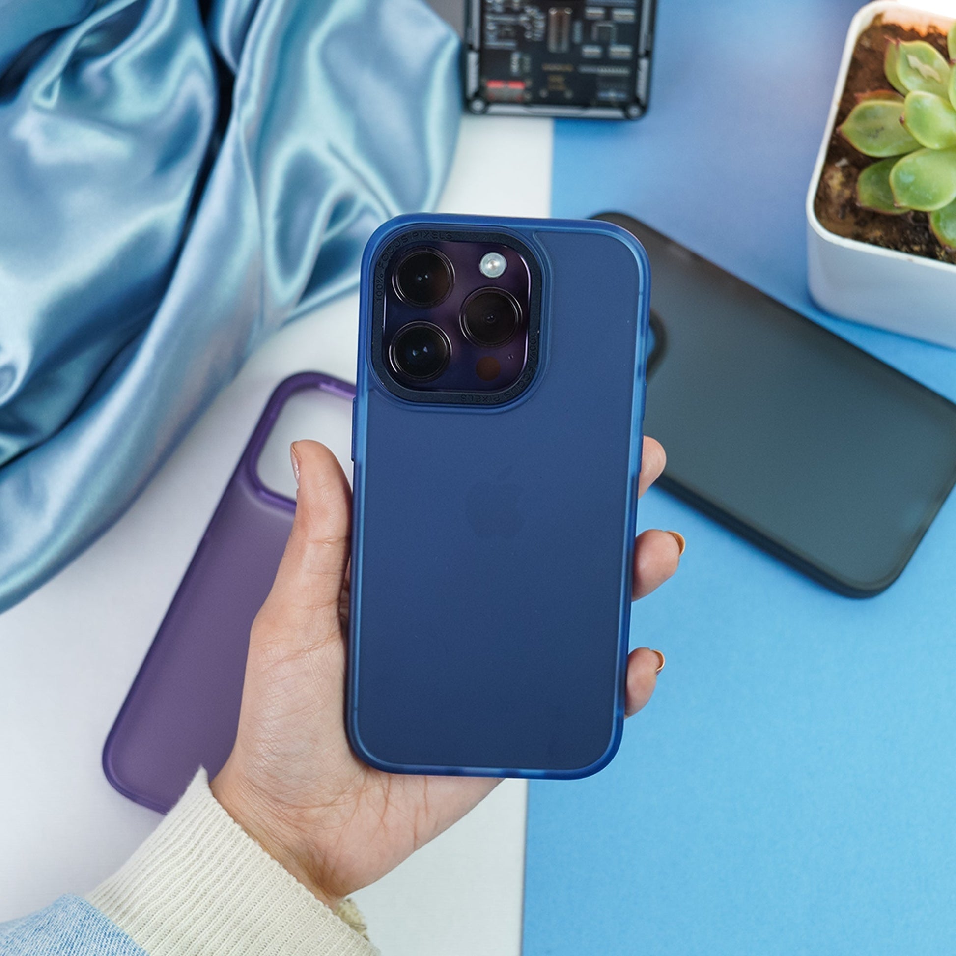 Frosted Shockproof Matte Case - iPhone casemarts