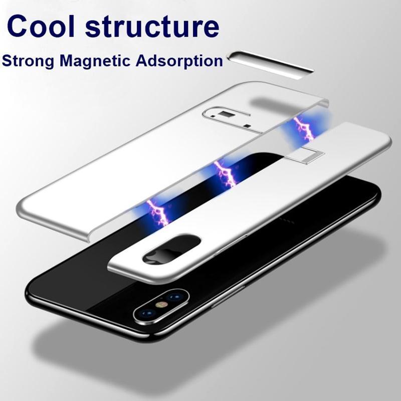 iPhone X Auto-Fit Magnetic Colour Contrast Kickstand Case casemarts