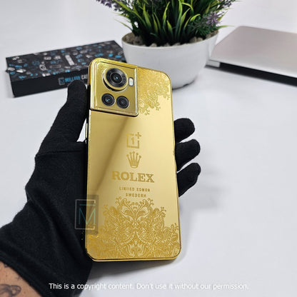 Crafted Gold Luxurious Camera Protective Case - OnePlus casemarts