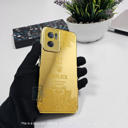 Crafted Gold Luxurious Camera Protective Case - OnePlus casemarts