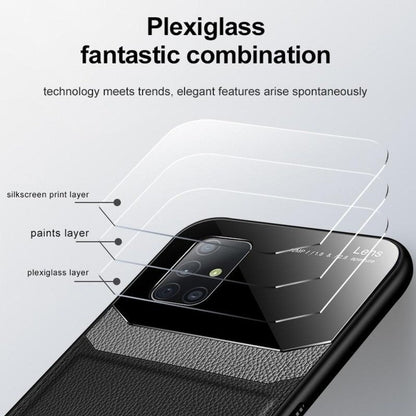 Sleek Slim Leather Glass Case - Samsung casemarts