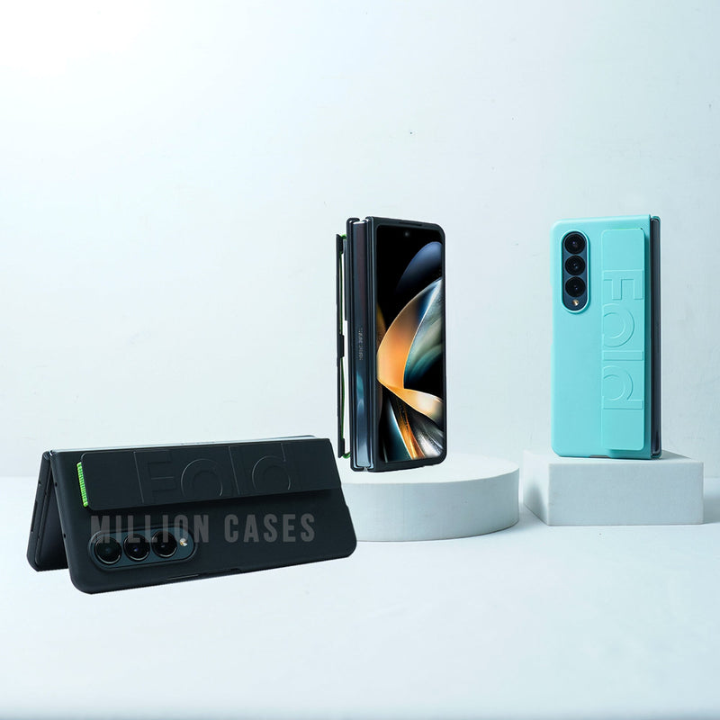 Galaxy Z Fold4 Wristband Matte Finish Case casemarts