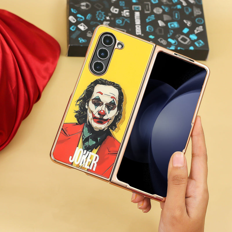 Galaxy Z Fold5 Joker Glass Back Case casemarts