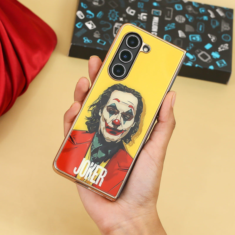 Galaxy Z Fold5 Joker Glass Back Case casemarts