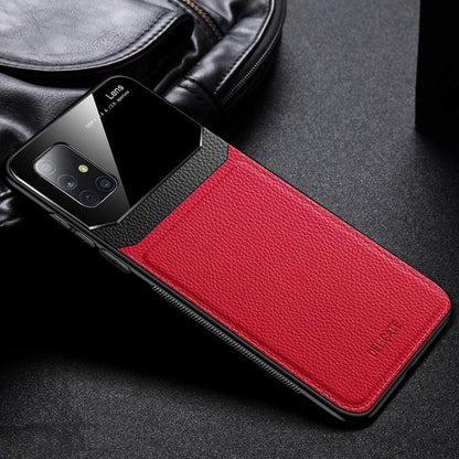 Sleek Slim Leather Glass Case - Samsung casemarts