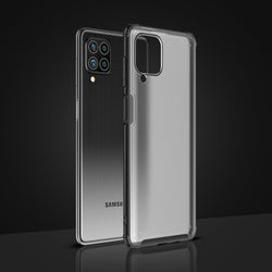 Galaxy F62 Transparent Bumper Case casemarts