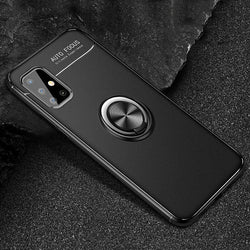 Galaxy M31s Metallic Finger Ring Holder Matte Case casemarts