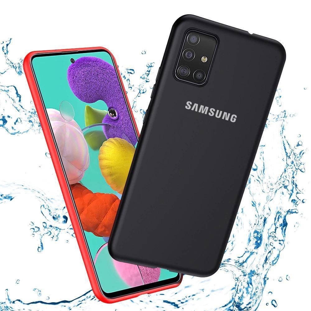 Galaxy M51 Liquid Silicone Logo Case casemarts