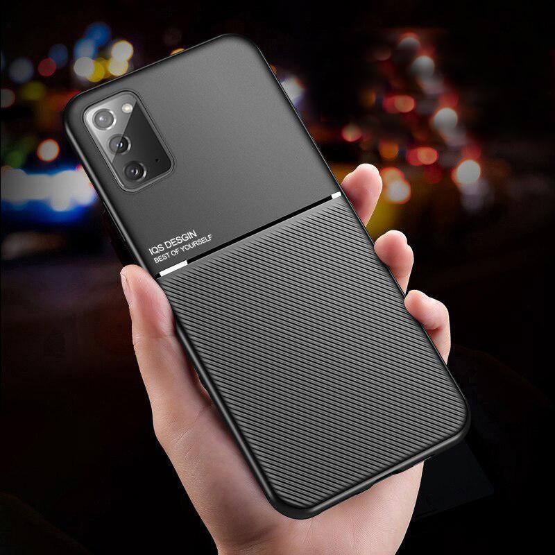 Galaxy Note 20 Carbon Fiber Twill Pattern Soft TPU Case casemarts