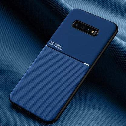 Galaxy S10 Plus Carbon Fiber Twill Pattern Soft TPU Case casemarts