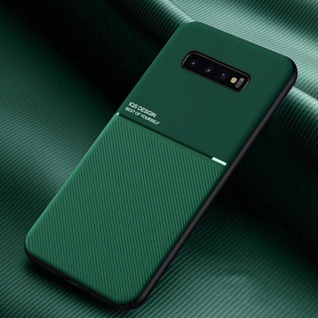 Galaxy S10 Carbon Fiber Twill Pattern Soft TPU Case casemarts