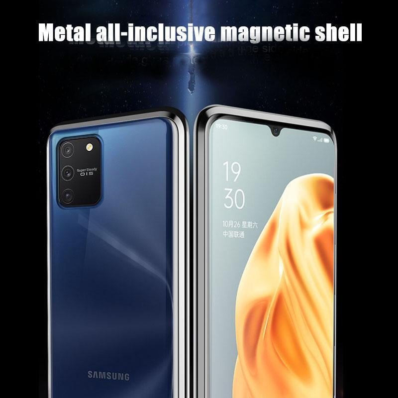 Galaxy S10 Series (Front+Back) Magnetic Glass Case casemarts