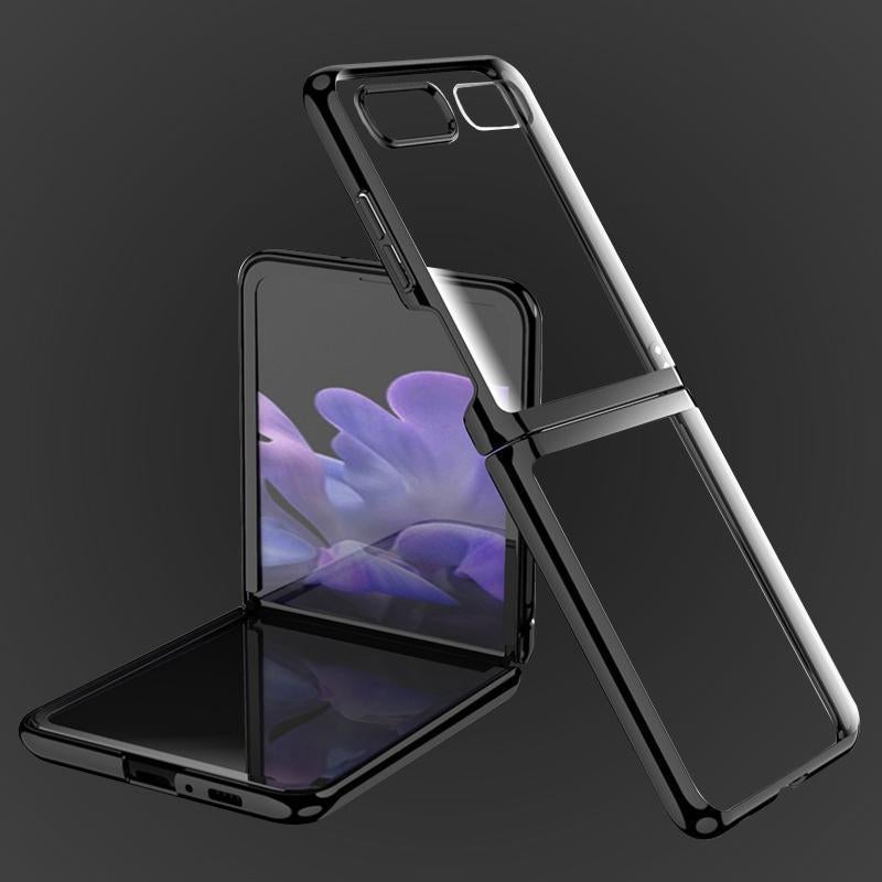 Galaxy Z Flip Shockproof TPU Transparent Case casemarts