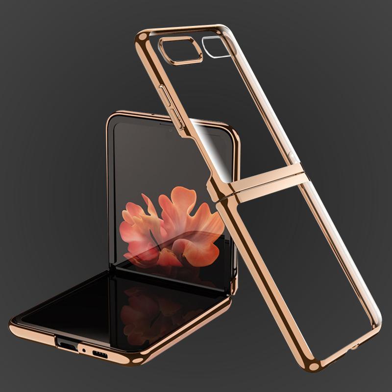 Galaxy Z Flip Shockproof TPU Transparent Case casemarts