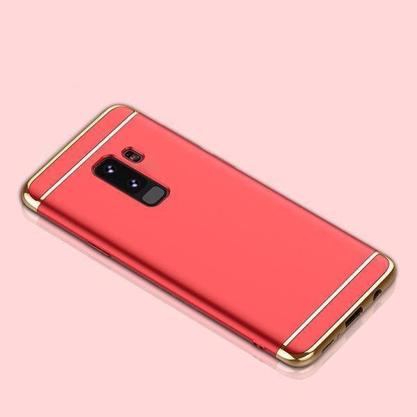 Galaxy A6 Plus Luxury 3in1 Electroplating Matte Finish Case casemarts