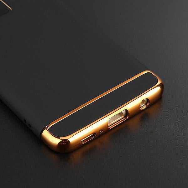 Galaxy A6 Plus Luxury 3in1 Electroplating Matte Finish Case casemarts