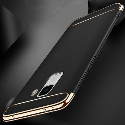 Galaxy A8 Plus Luxury 3 in 1 Electroplating Back Case casemarts