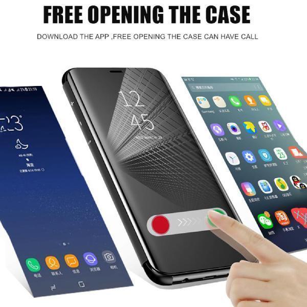 Galaxy Note 10 Lite Mirror Clear View Flip Case [Non Sensor Working] casemarts