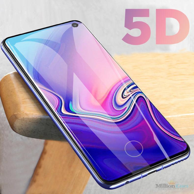 Galaxy S10 5D Tempered Glass Screen Protector [With In-Display Fingerprint Sensor] casemarts