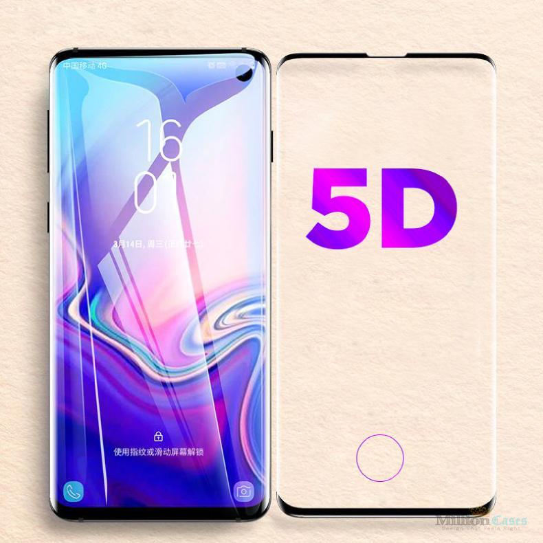 Galaxy S10 5D Tempered Glass Screen Protector [With In-Display Fingerprint Sensor] casemarts